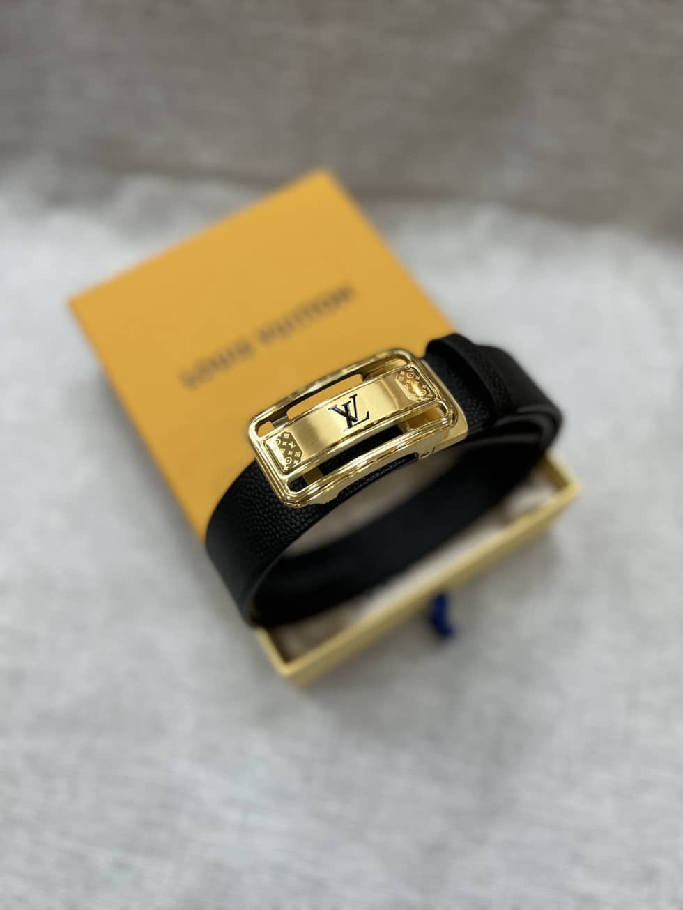 Replica Louis Vuitton Belt Logo 35mm - DEEPREPS