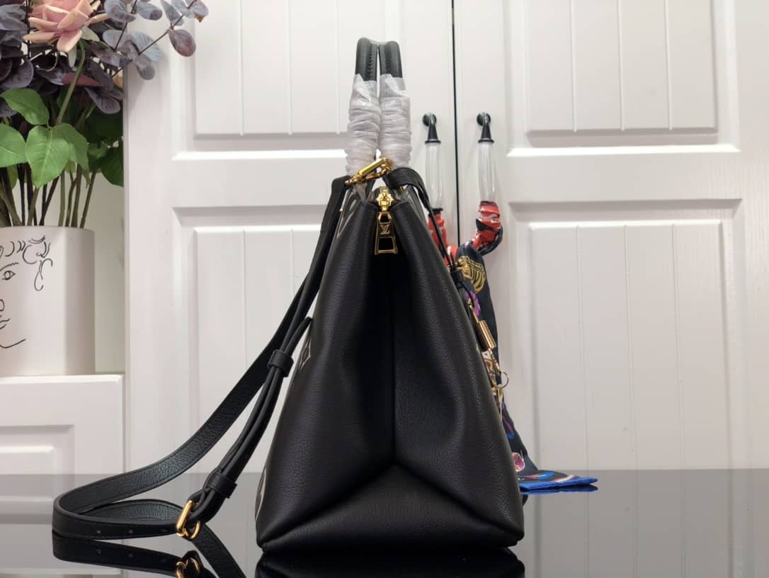 Louis Vuitton Grand Palais Monogram Empreinte Bag Replica Black M45811 - DEEPREPS