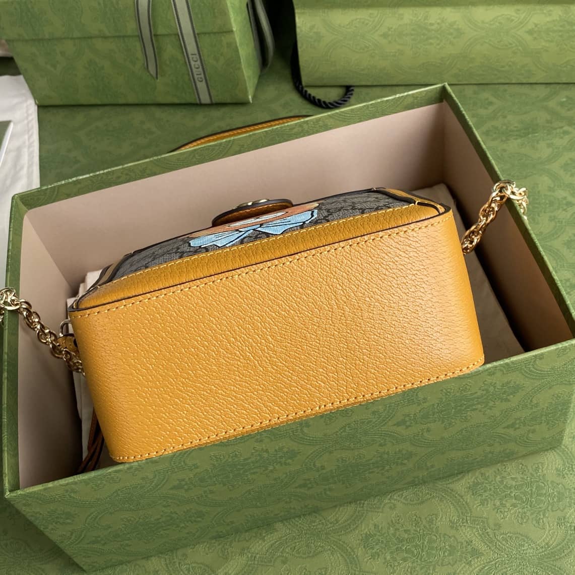 Gucci Ophidia GG Mini Shoulder Bag Replica 602576 - DEEPREPS