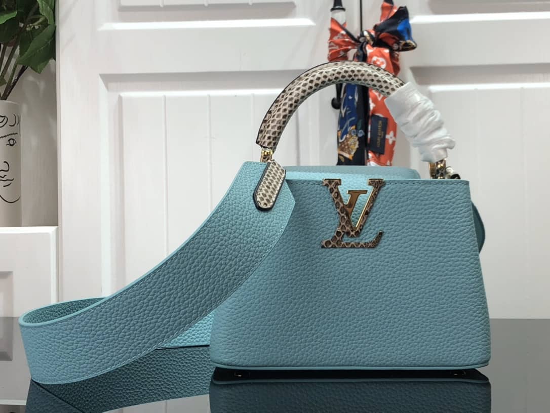 Louis Vuitton Capucines MM Taurillon Leather Tote M94227 - DEEPREPS