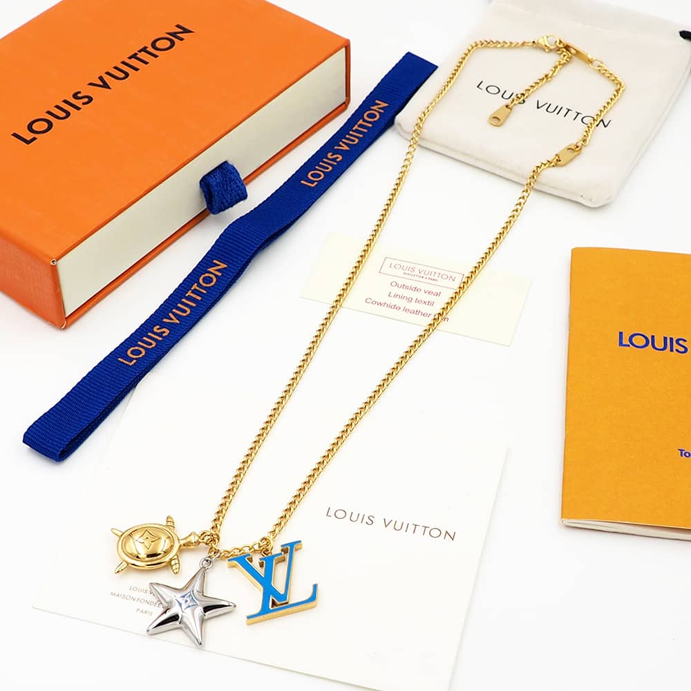Wholesale Louis vuitton Logo Necklace - DEEPREPS