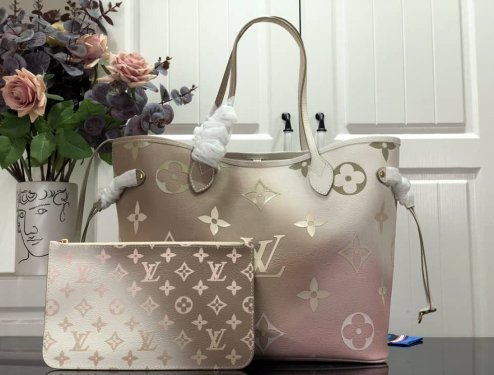 Louis Vuitton Neverfull Dupe MM M59859 Replica Tote - DEEPREPS