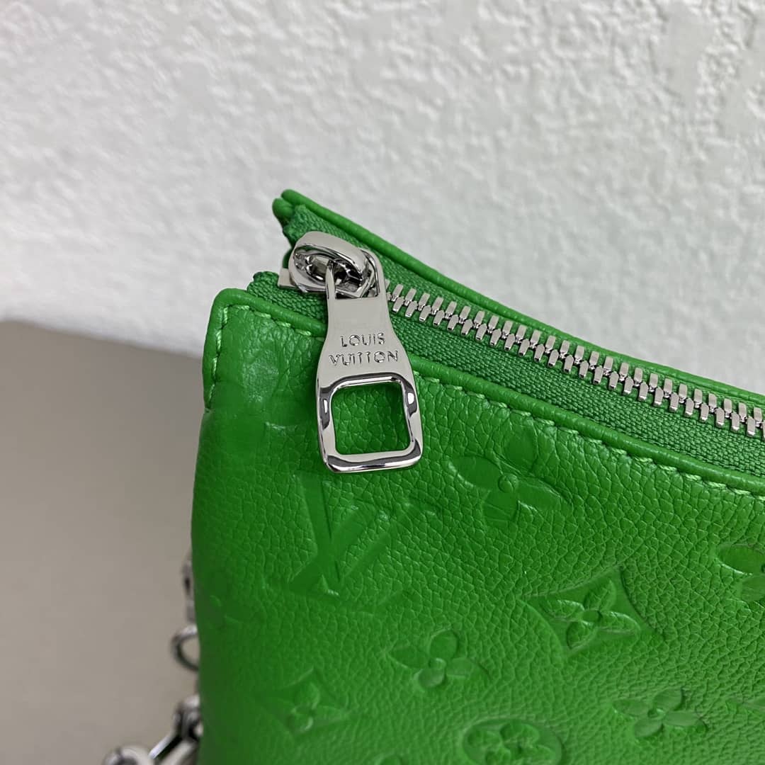 Cheap Louis Vuitton Chain Clutch Bag Green Online - DEEPREPS