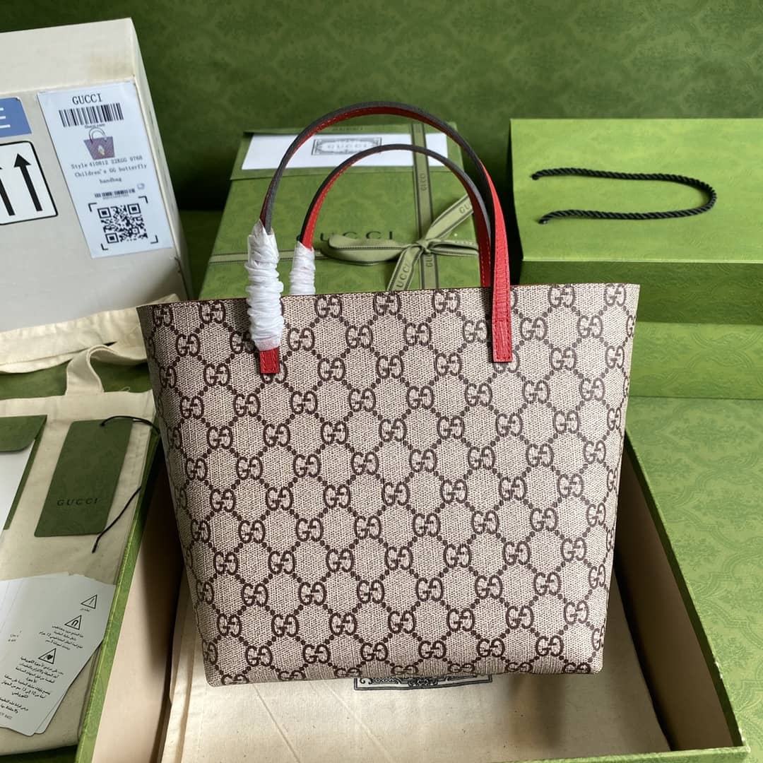 Gucci Children GG Supreme Tote Replica 410812 - DEEPREPS