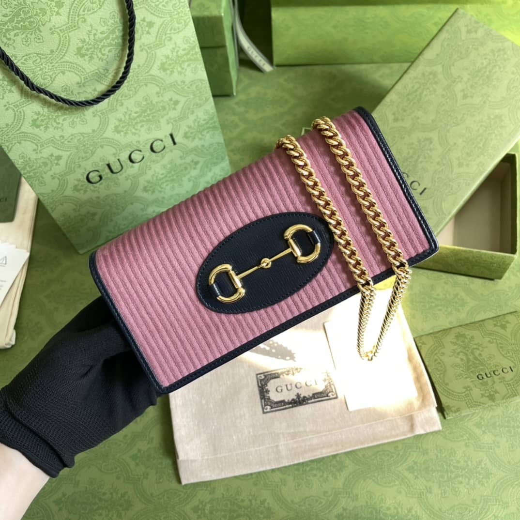 Gucci 1955 Horsebit Chain Wallet Replica 621892 - DEEPREPS