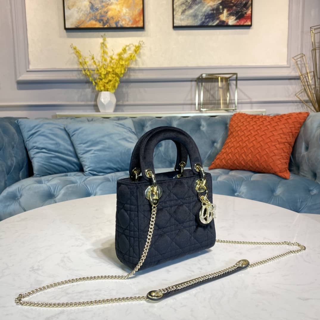 Christian Dior Lady 17CM Replica Bag - DEEPREPS