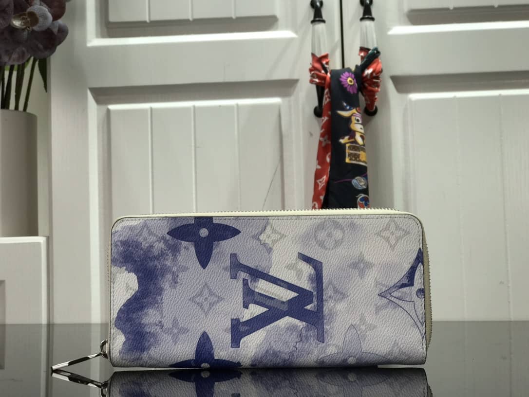 Louis Vuitton Wallet Dupe Zippy Watercolor MonogramM80499 - DEEPREPS