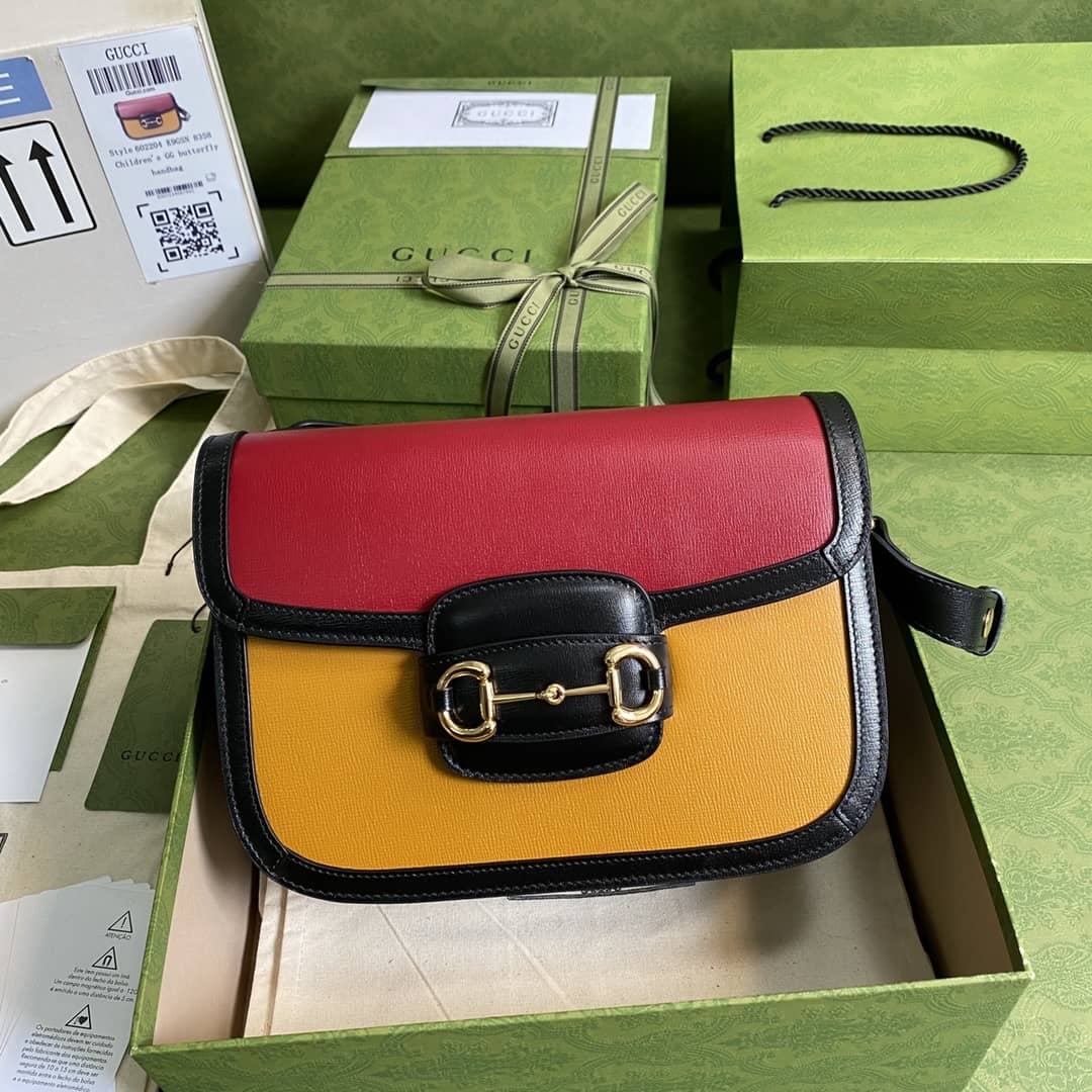 Gucci 1955 Horsebit Supreme Shoulder Bag Replica 602204 - DEEPREPS