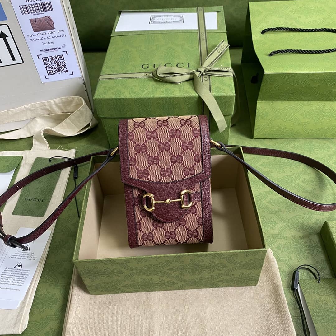 Gucci 1955 Horsebit Mini Phone Bag Replica 625615 - DEEPREPS