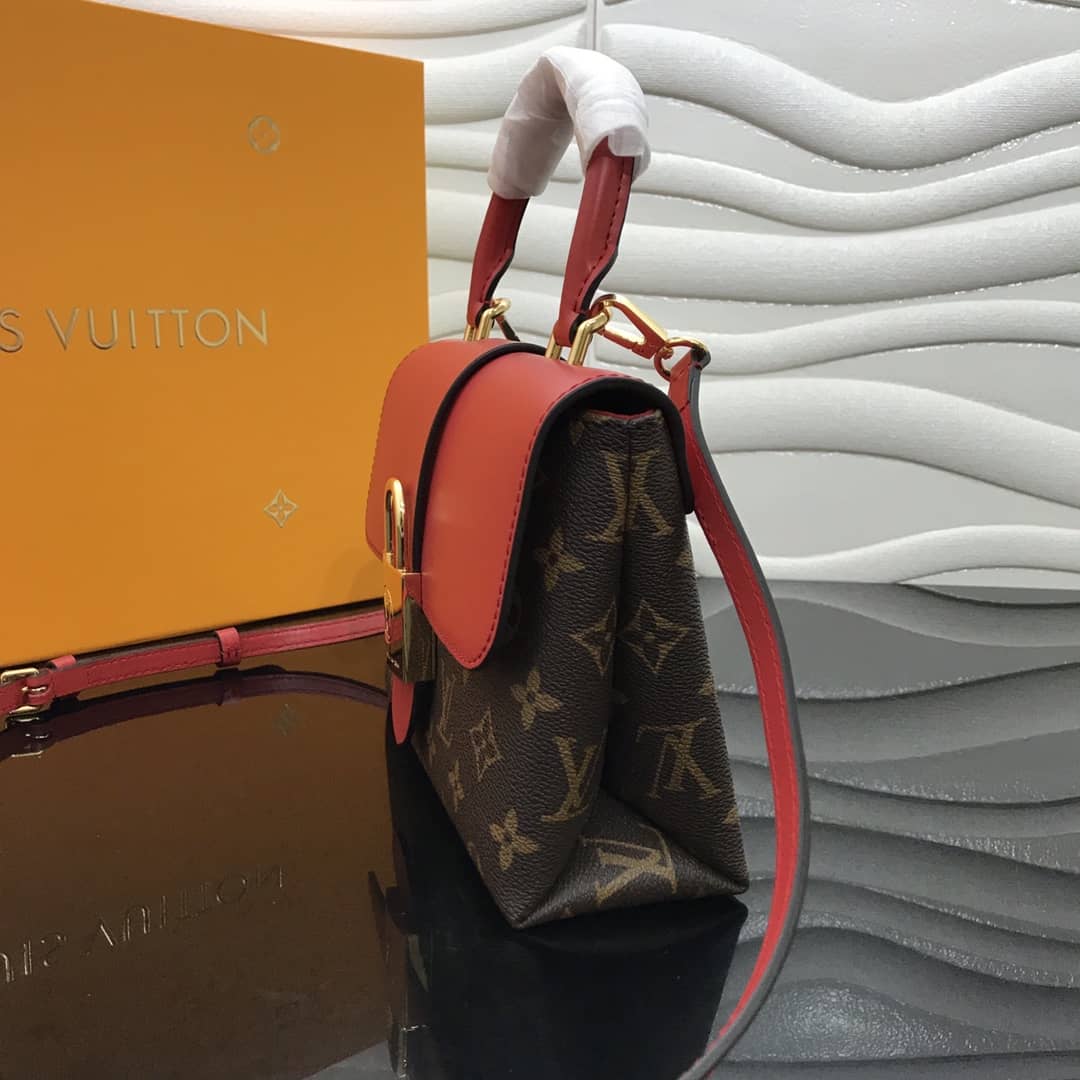 Louis Vuitton Locky BB Replica Crossbody Bag Red M44321 - DEEPREPS