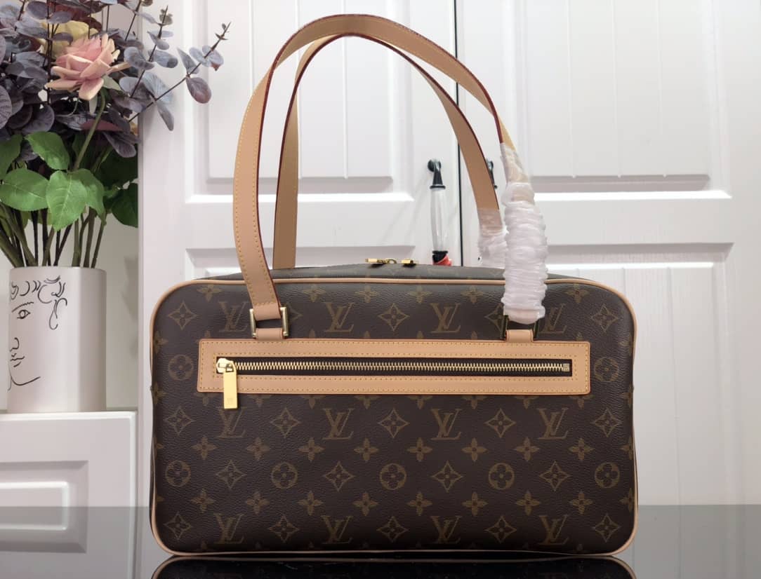 Louis Vuitton Cite MM Monogram Canvas Replica Shoulder Bag M51181 - DEEPREPS