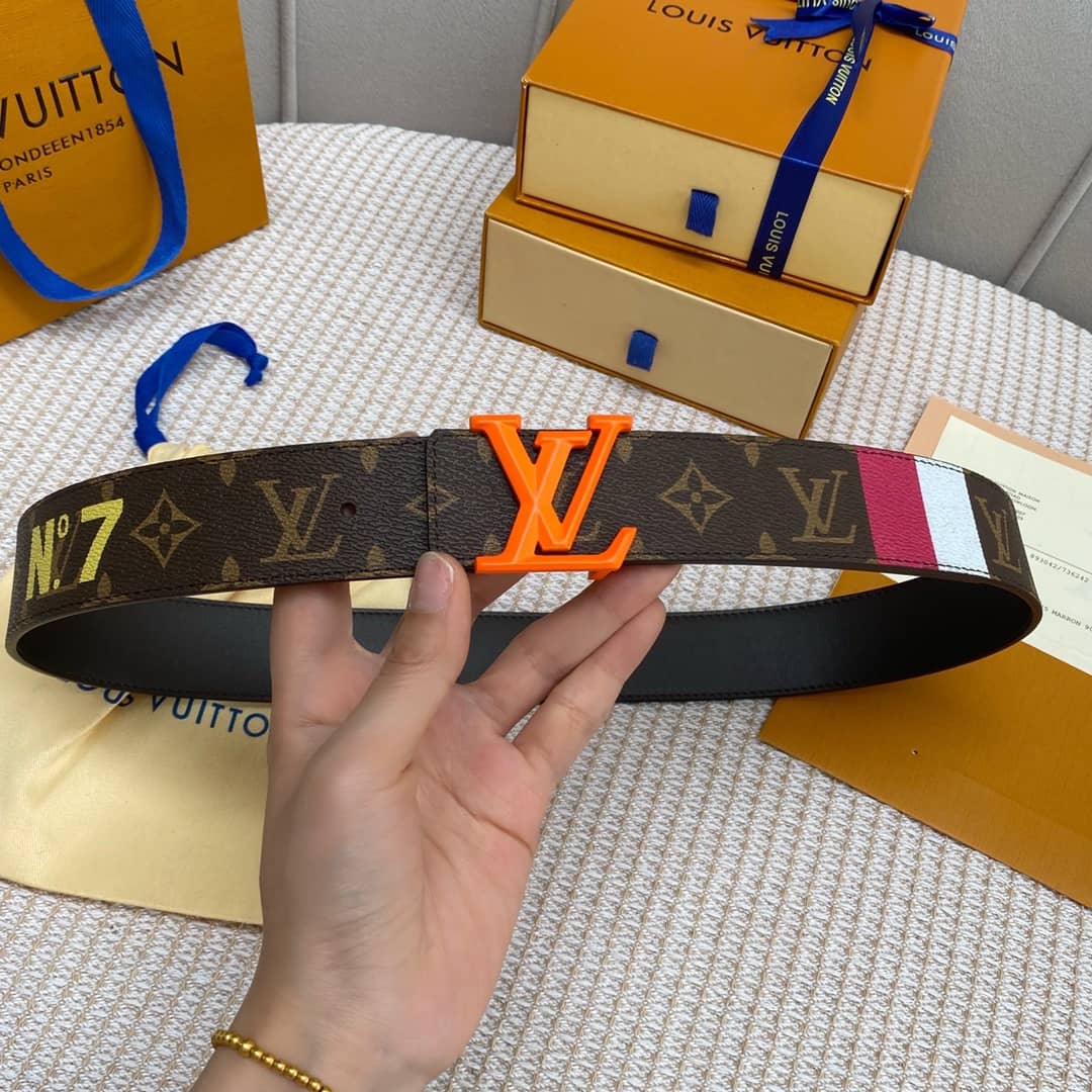 Replica Louis Vuitton Buckle Belt 40mm - DEEPREPS