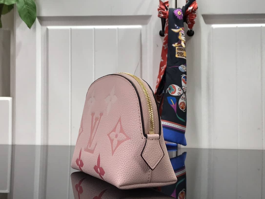Louis Vuitton Monogram Empreinte Cosmetic Pouch Replica M80502 - DEEPREPS