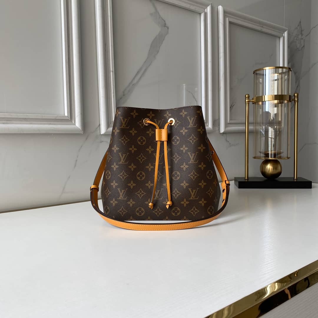 Louis Vuitton Monogram Canvas Neonoe Replica Bucket Bag M43430 - DEEPREPS