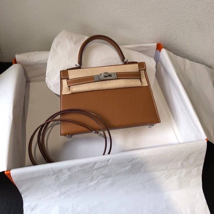Hermes Kelly Dupe 20 Epsom Leather Replica Bag - DEEPREPS