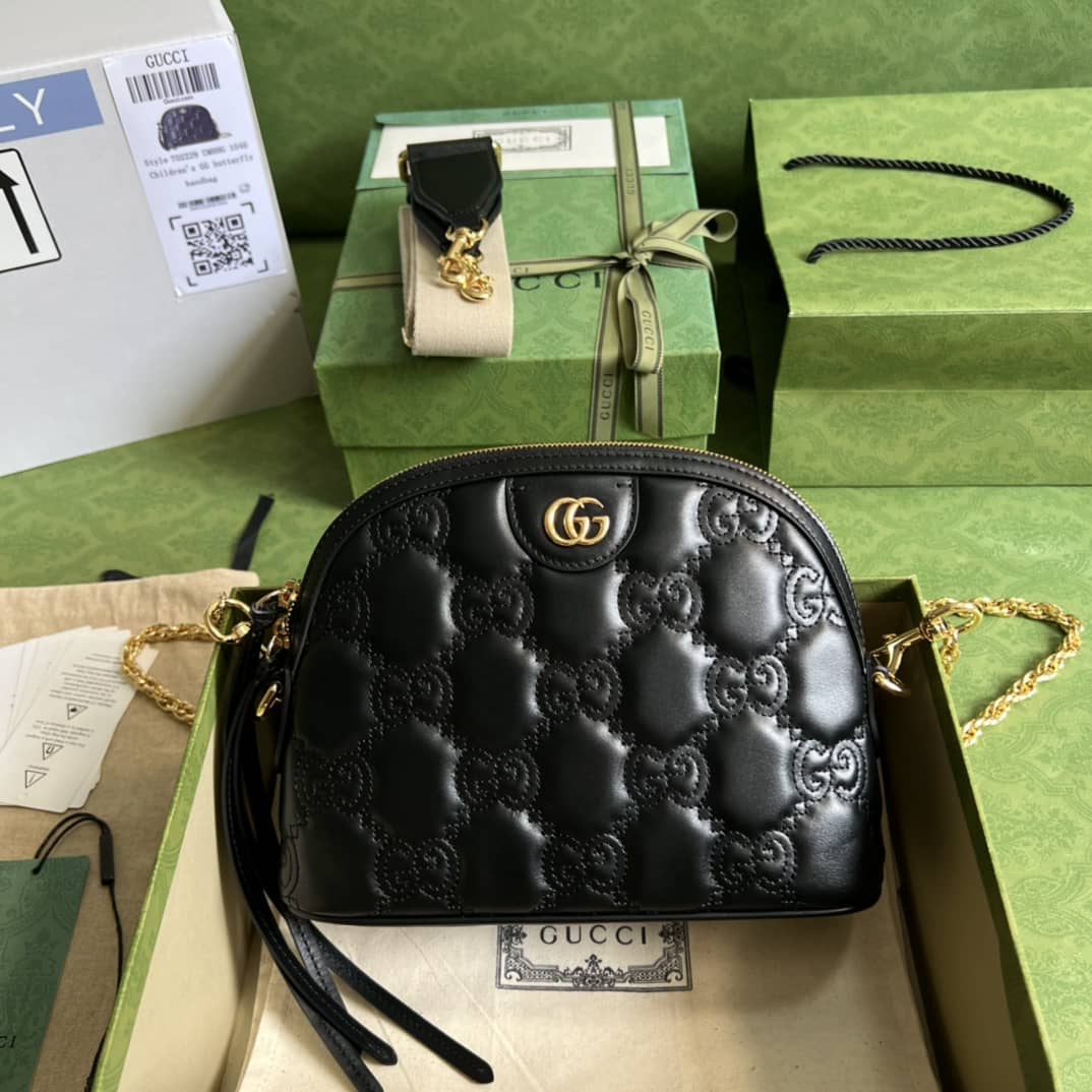 Gucci GG Matelassé Leather Mini 702229 Replica Shoulder Bag - DEEPREPS