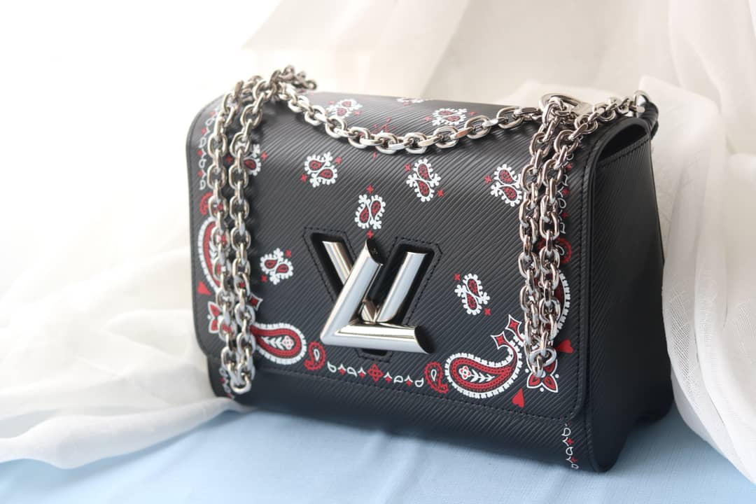 Louis Vuitton Twist Epi Handbag Replica Black M50320 - DEEPREPS