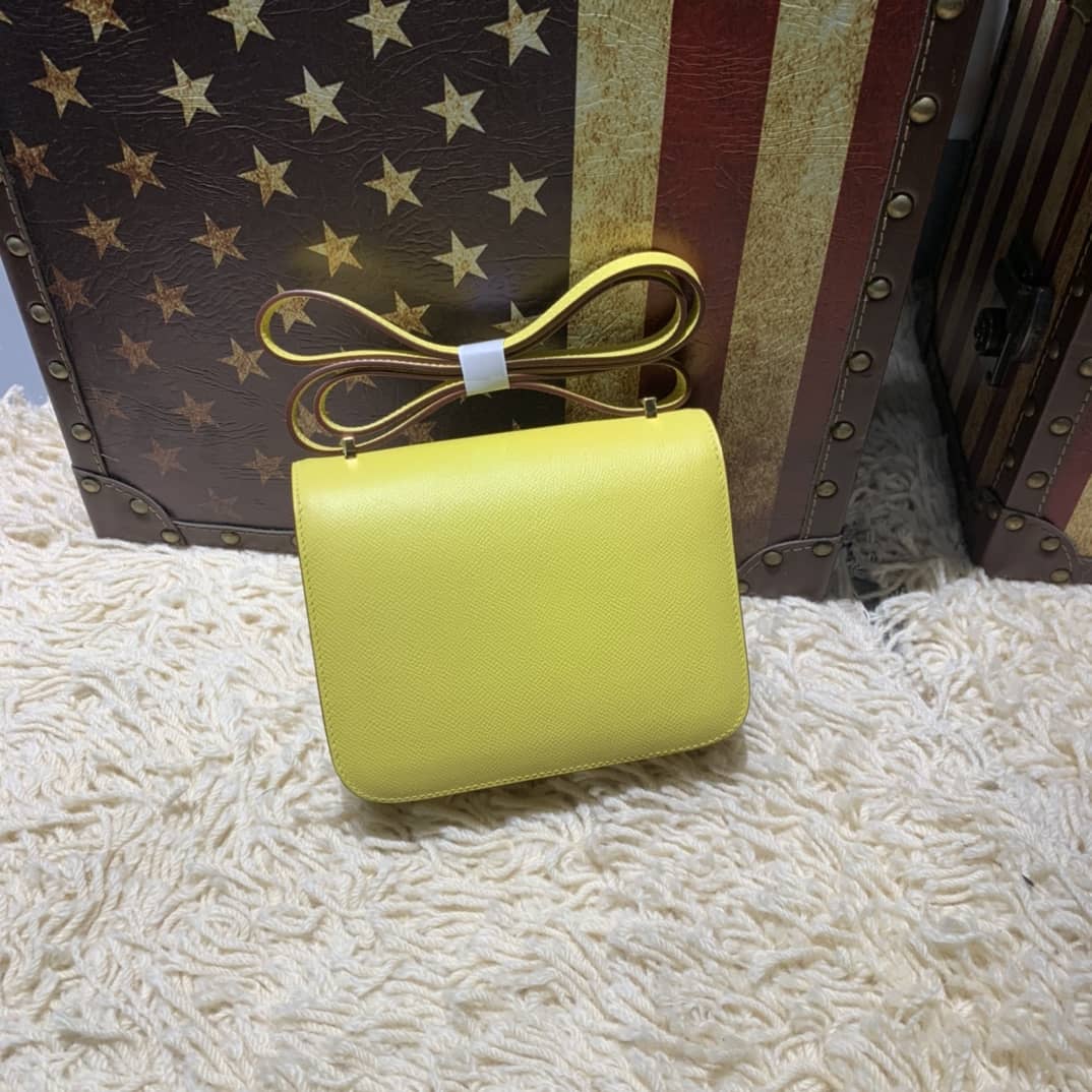 Hermes Replica Constance Bag 18CM Epsom Leather - DEEPREPS