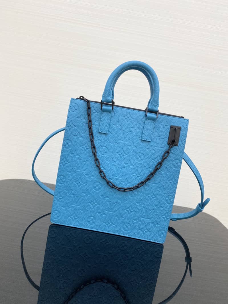 Louis Vuitton Sac Plat Messenger Bag Replica Blue M55891 - DEEPREPS