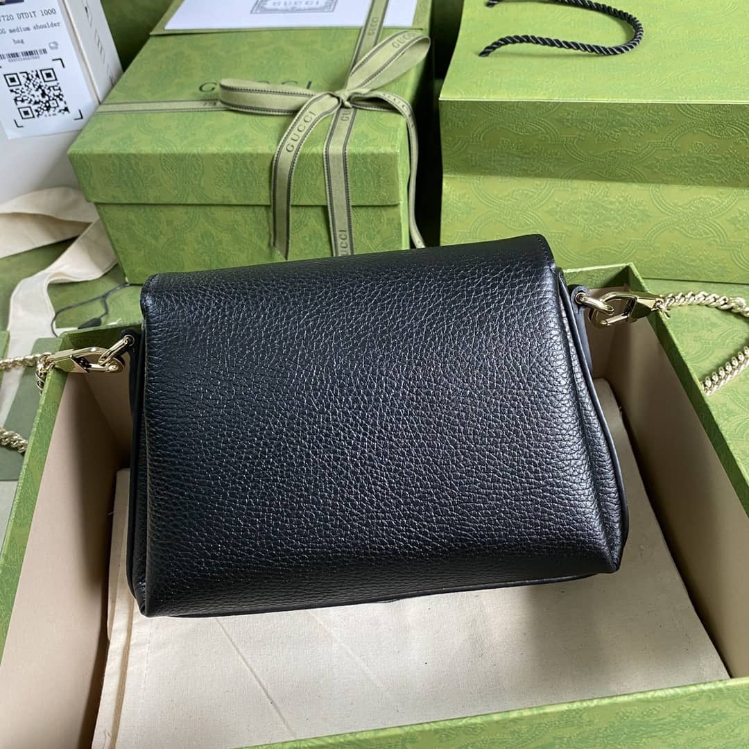 Gucci Single Chain Messenger Shoulder Bag Replica 607720 - DEEPREPS