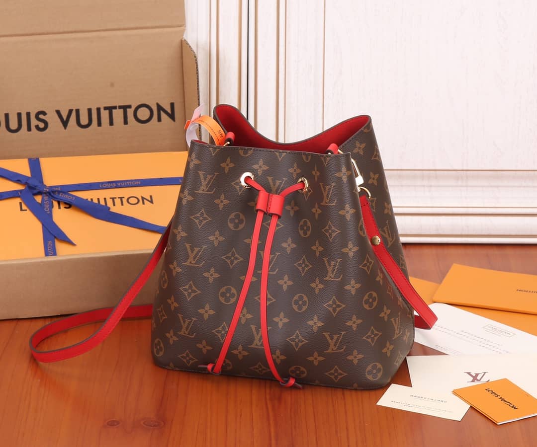 Louis Vuitton Neo Noe Replica Bucket Bag Brown M44021 - DEEPREPS