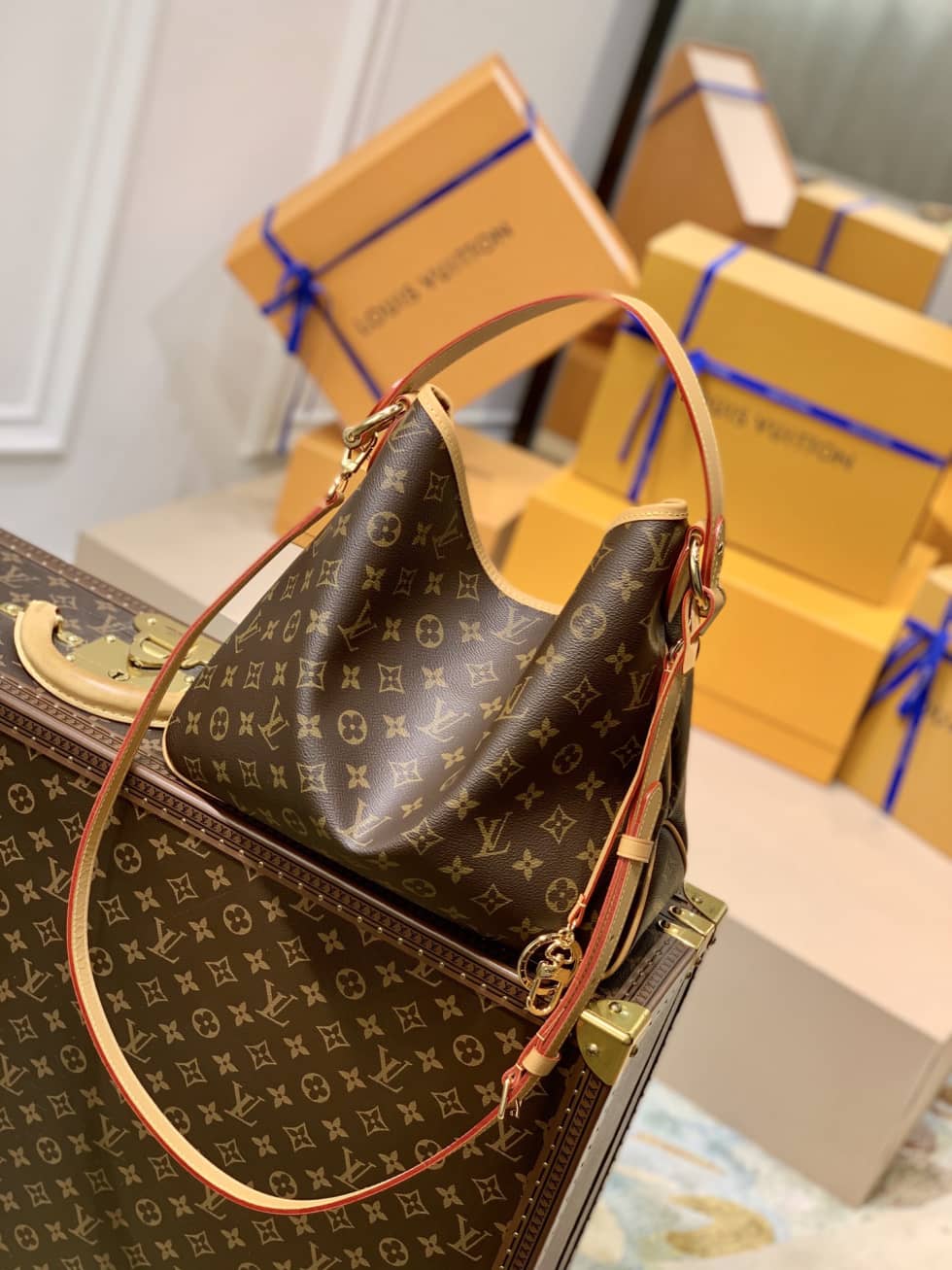 Louis Vuitton Monogram Delightful PM M50155 Replica Shoulder Bag - DEEPREPS