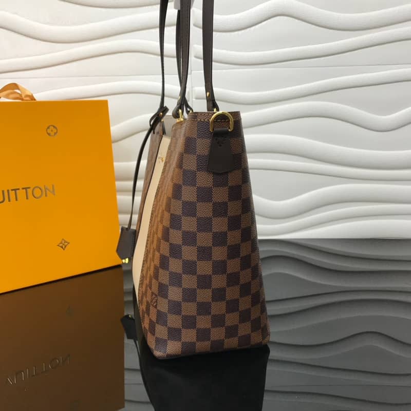 Louis Vuitton Jersey Damier Ebene Canvas Magnolia Beige Bag Replica N44041 - DEEPREPS