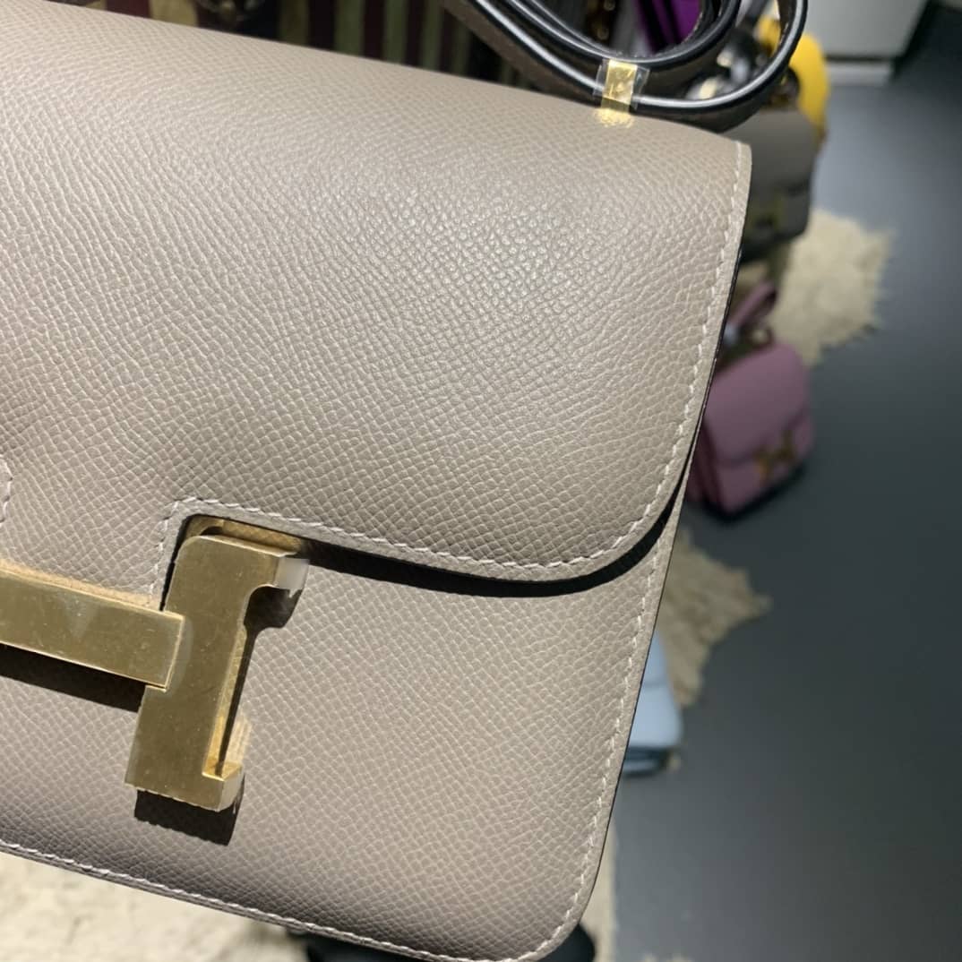 Hermes Replica Constance Bag 18CM Epsom Leather - DEEPREPS