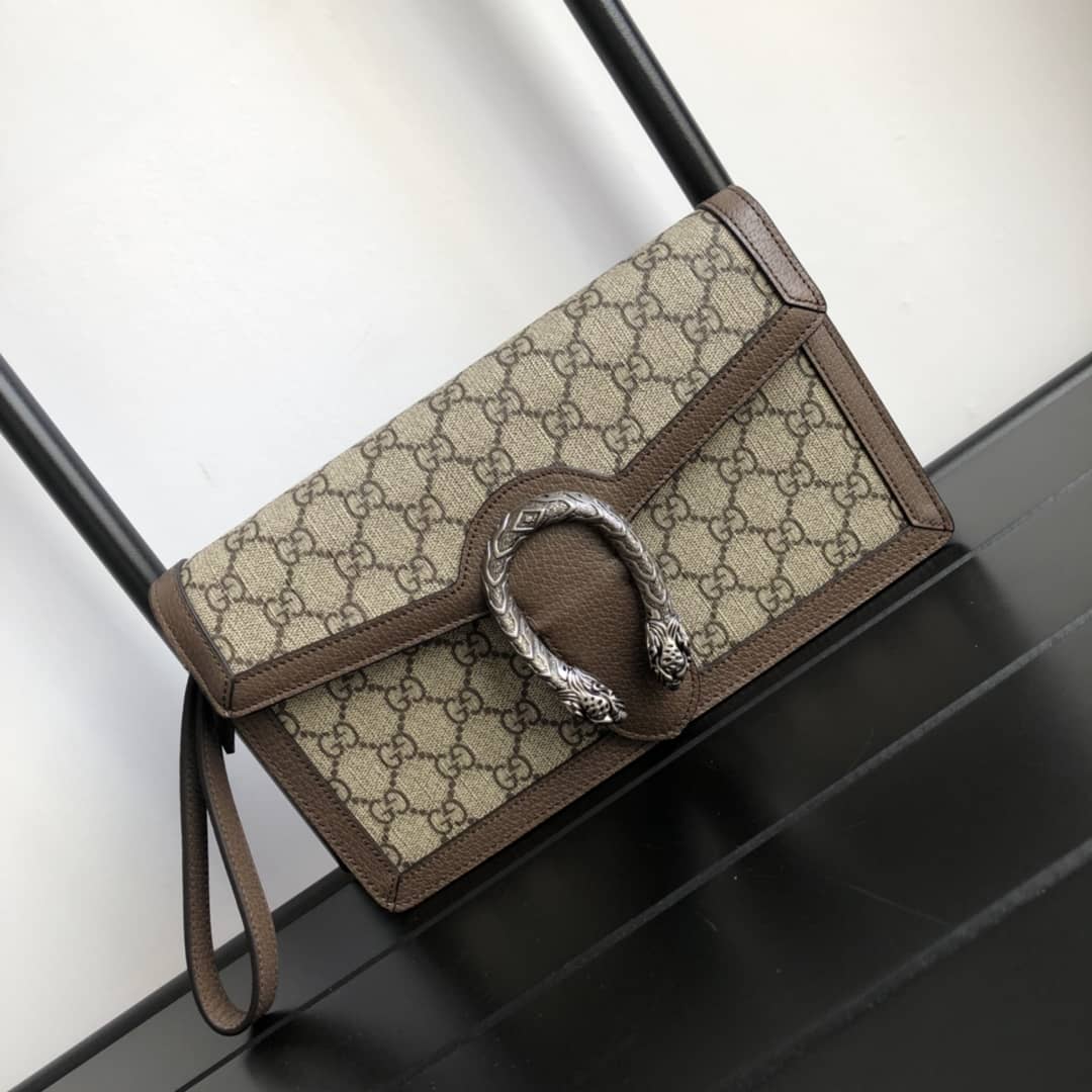 Gucci Dionysus Clutch Supreme Canvas Bag Replica 621197 - DEEPREPS