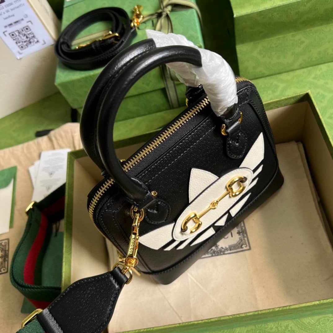 Adidas x Gucci Horsebit 1955 Mini Shoulder Bag 677212 Replica - DEEPREPS
