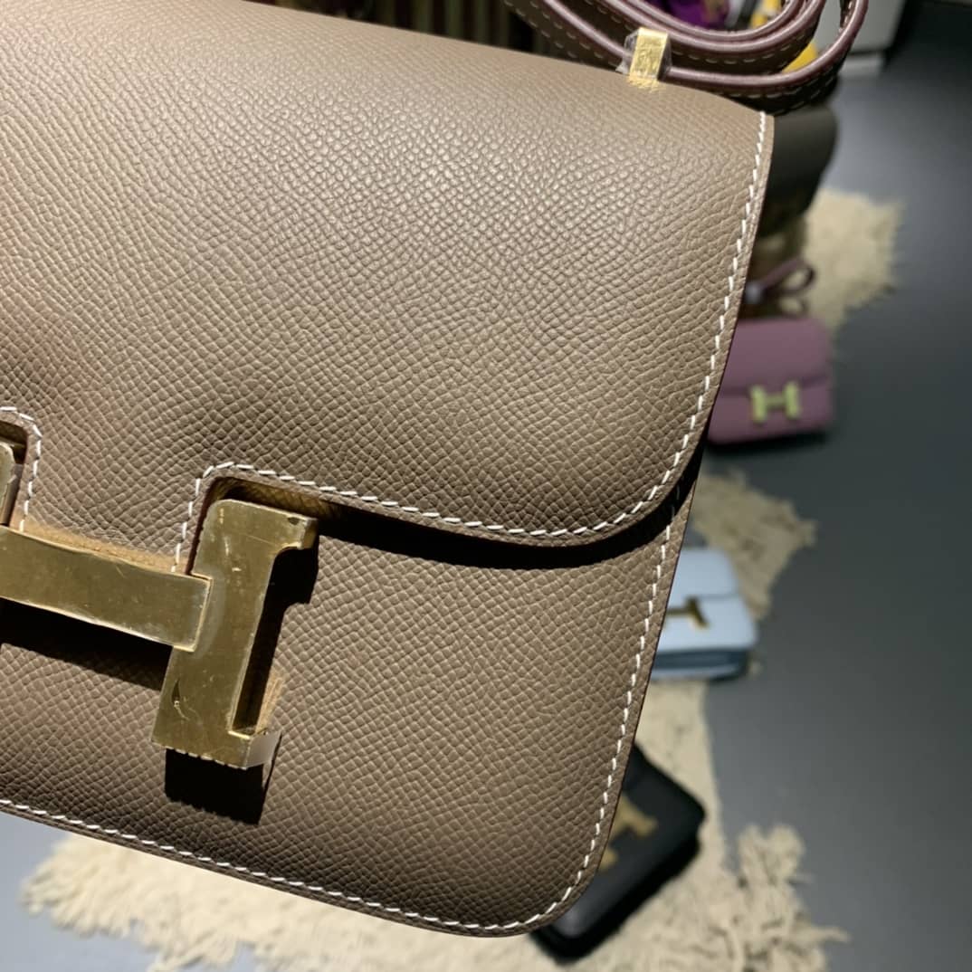 Hermes Replica Constance Bag 18CM Epsom Leather - DEEPREPS