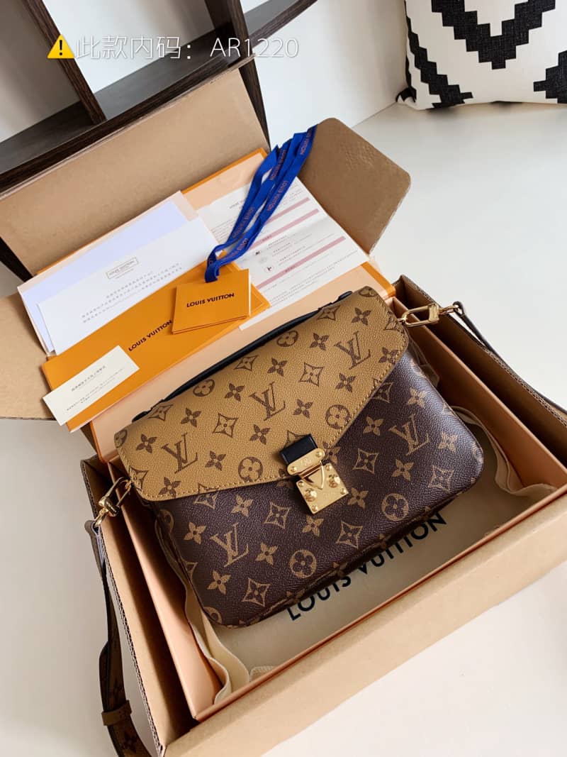 Best Replica Louis Vuitton Pochette Metis Small Leather Crossbody Bag Replica M44876(ColaReps) - DEEPREPS
