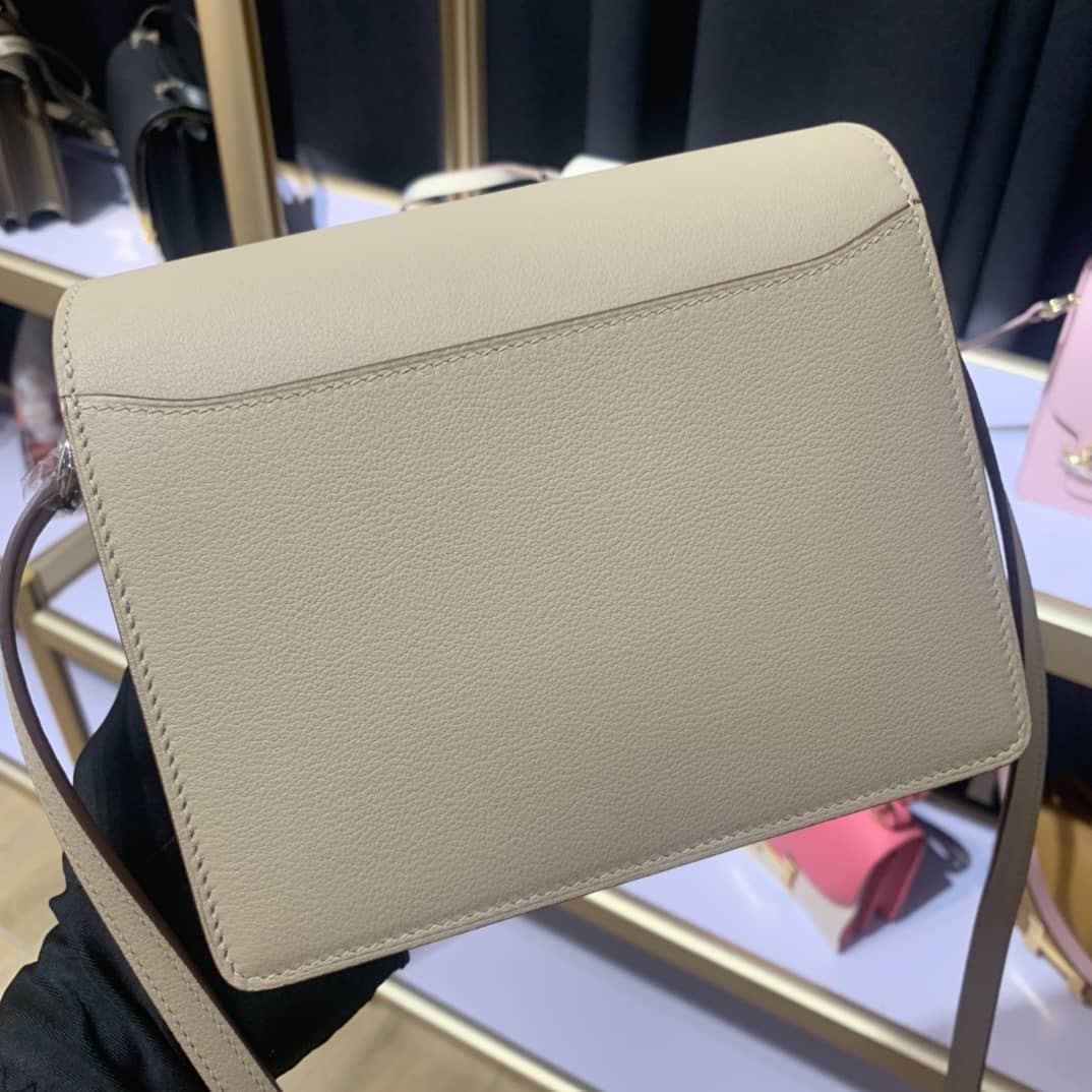 Hermes Roulis Mini Sac Evercolor Calfskin Leather Crossbody Bag - DEEPREPS