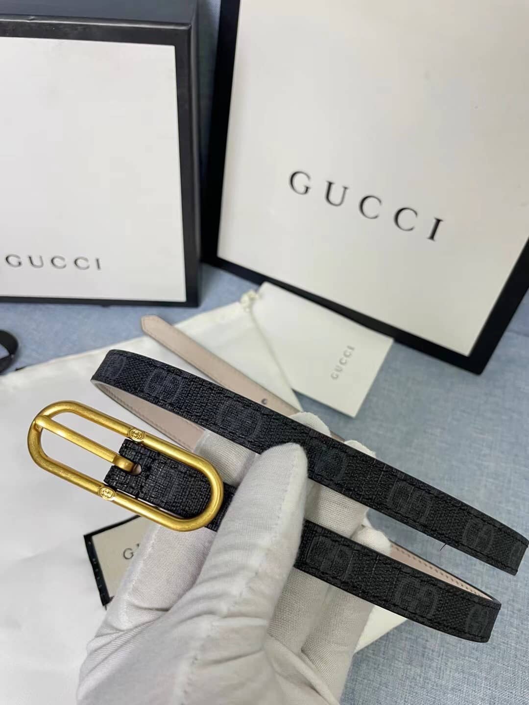 Gucci Belt Dupe AAA+ Belt 15mm For Lady - DEEPREPS