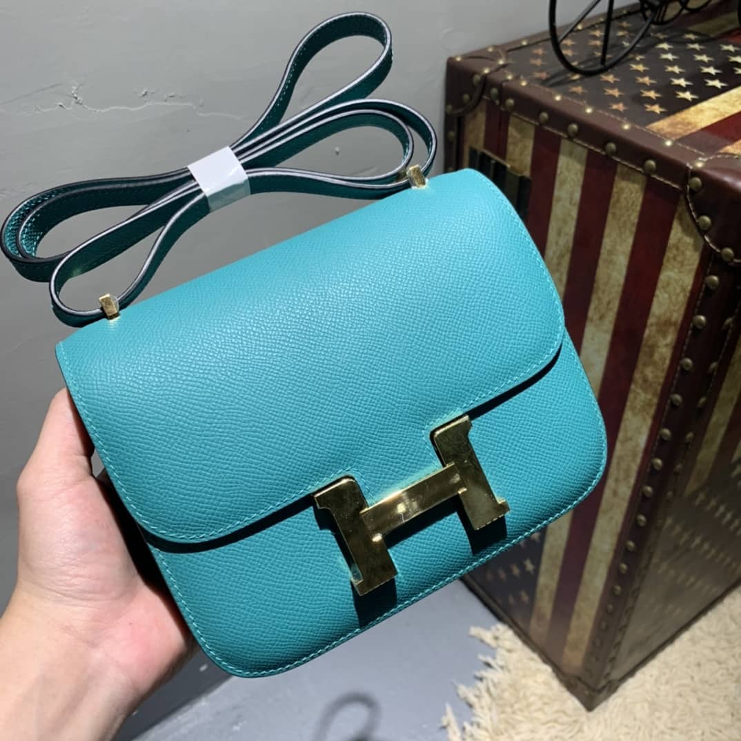 Hermes Replica Constance Bag 18CM Epsom Leather - DEEPREPS