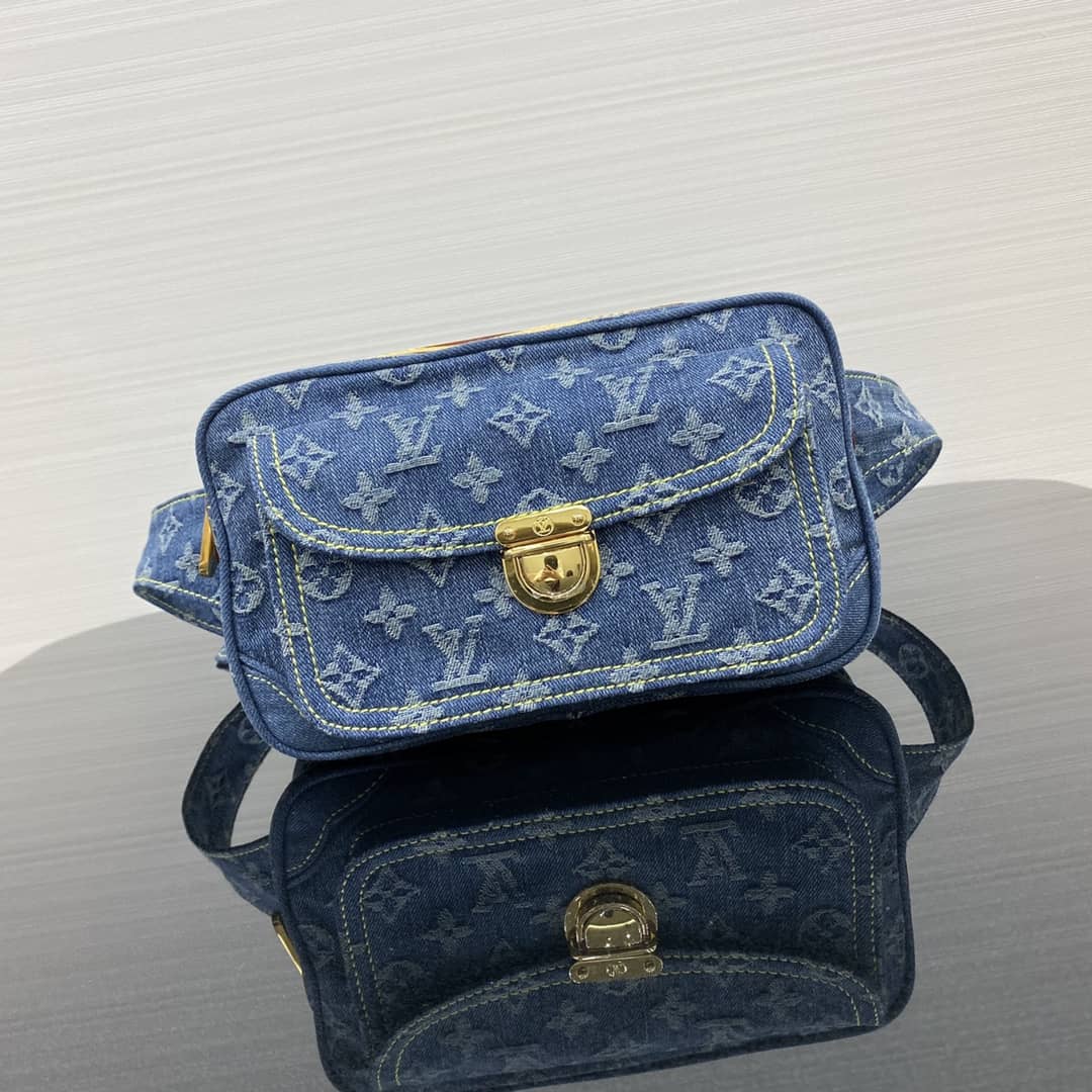 LV Bum Bag Dupe Monogram Denim M44466 - DEEPREPS