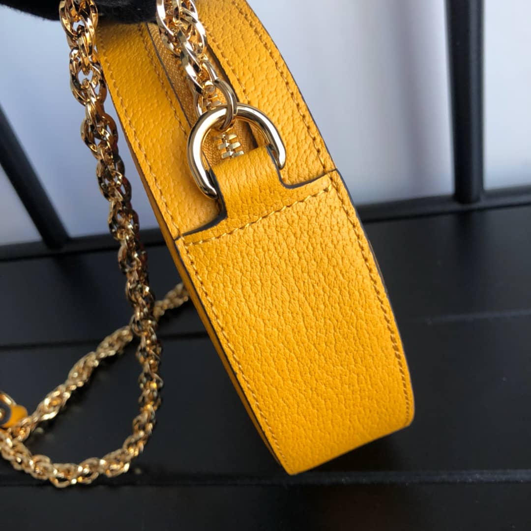 Gucci Ophidia GG Flora Mini Replica Backpack Yellow 598661 - DEEPREPS