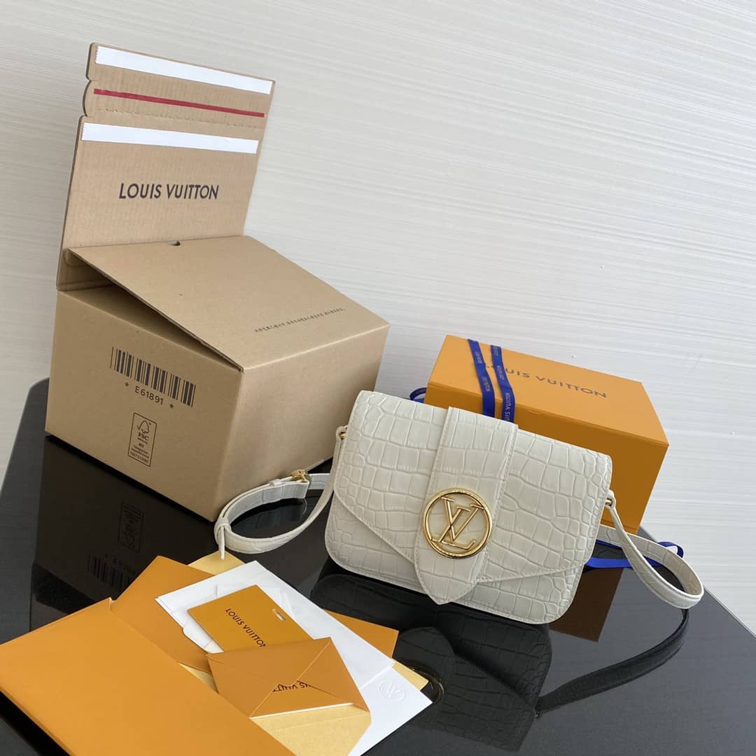 Louis Vuitton Pont 9 Leather Crossbody Bag M55948 - DEEPREPS