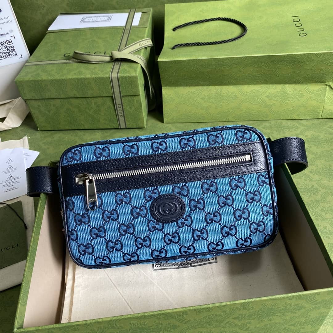 Gucci GG Multicolor Belt Bag Replica 658657 - DEEPREPS