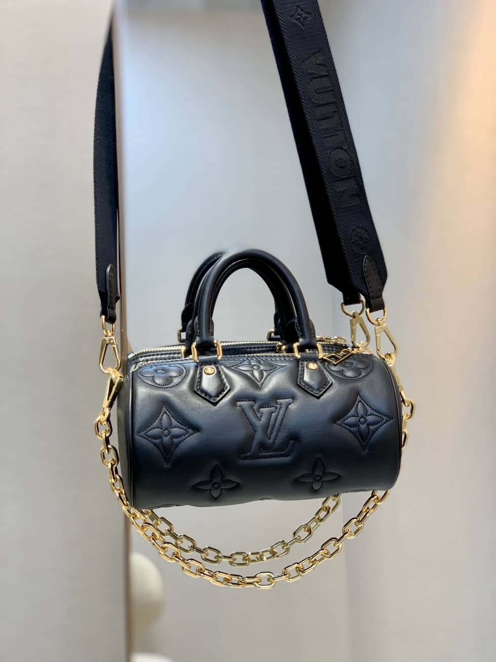 Louis Vuitton Papillon BB Black M59800 Replica Shoulder Bag - DEEPREPS