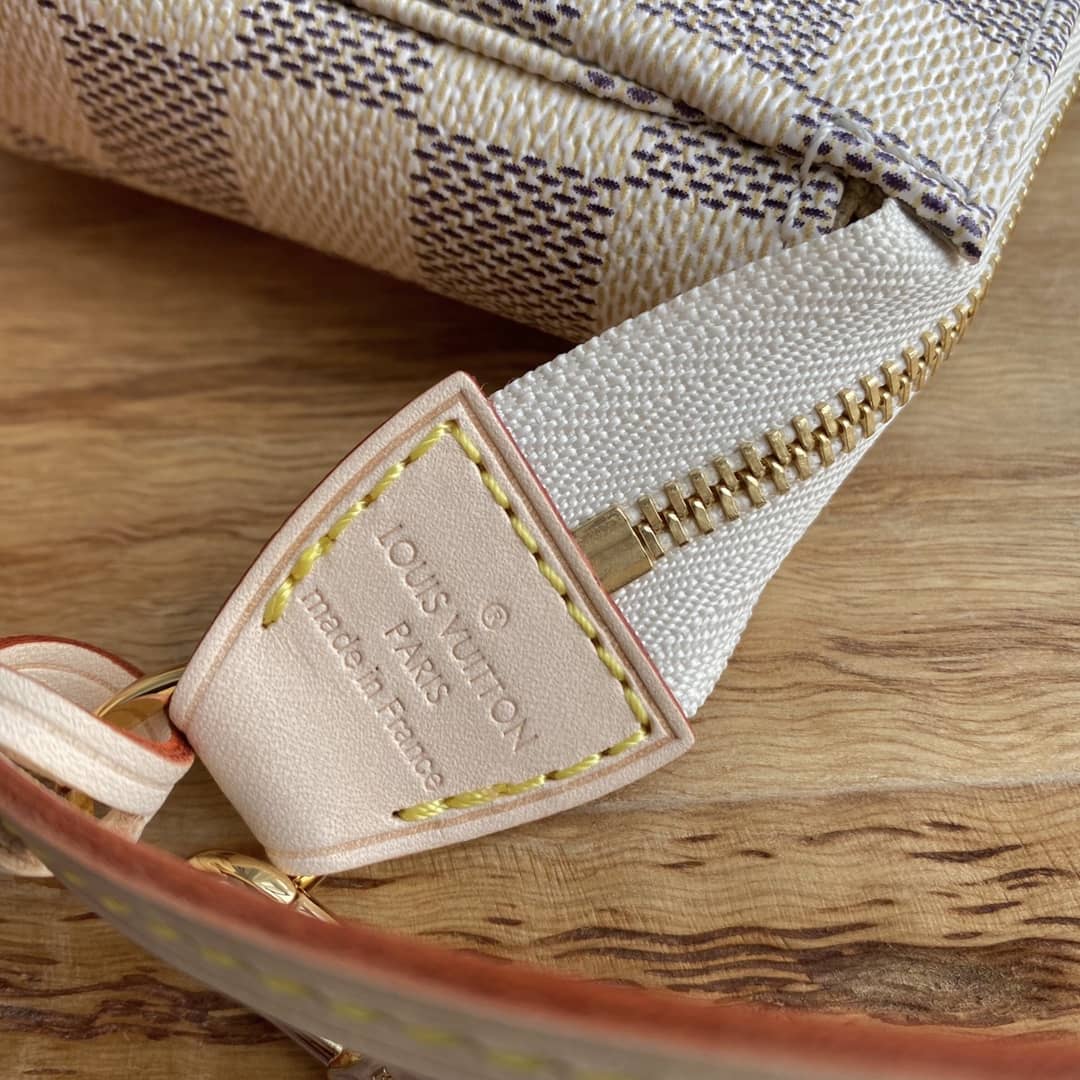 Louis Vuitton Pochette Dupe Damier Azur  Accessories M51980 Gray - DEEPREPS