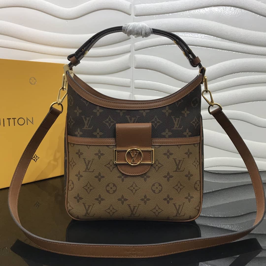 Louis Vuitton Monogram Dauphine PM 2way Replica Hobo M45194 - DEEPREPS