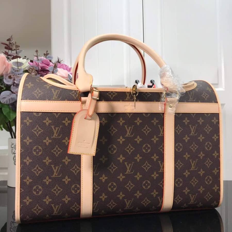Louis Vuitton Dog Carrier 40 Monogram M42024 Replica Tote - DEEPREPS