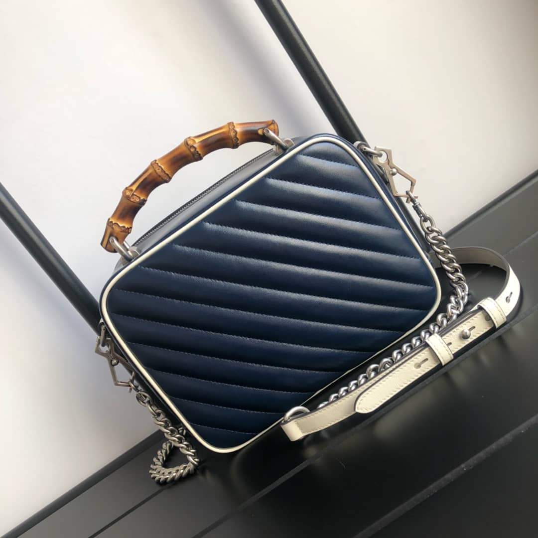 Gucci Bamboo Handle Marmont Shoulder Bag Replica 602270 - DEEPREPS
