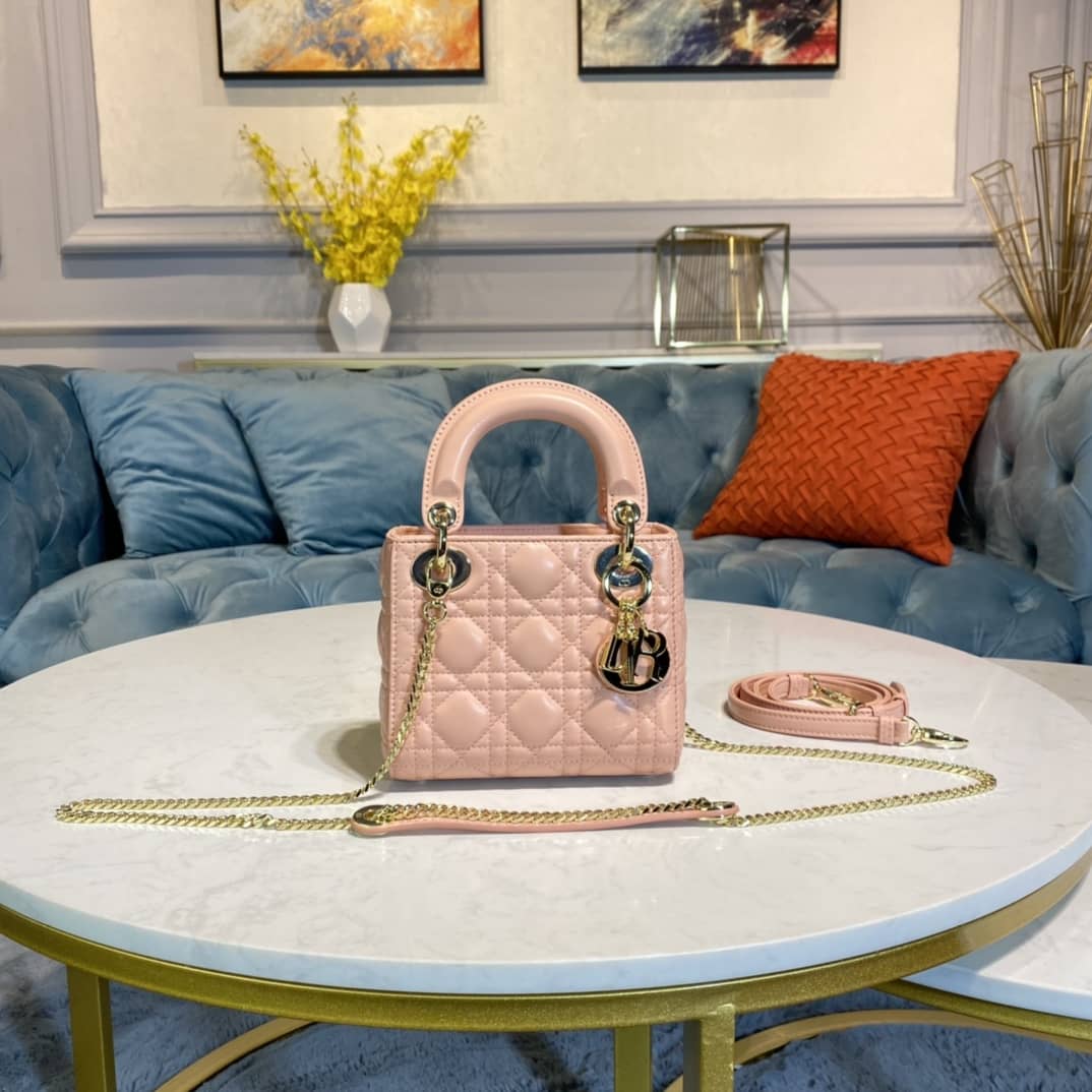 Christian Dior Lady Dior 17CM Replica Bag - DEEPREPS