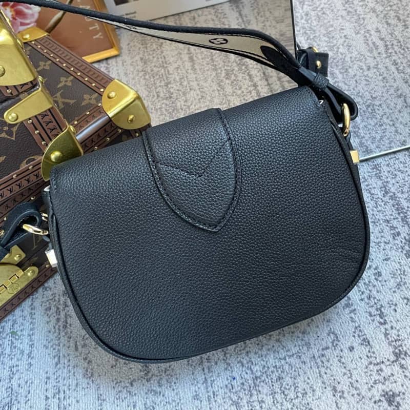 Louis Vuitton Pont 9 Soft PM Replica Bag Black M58727 - DEEPREPS