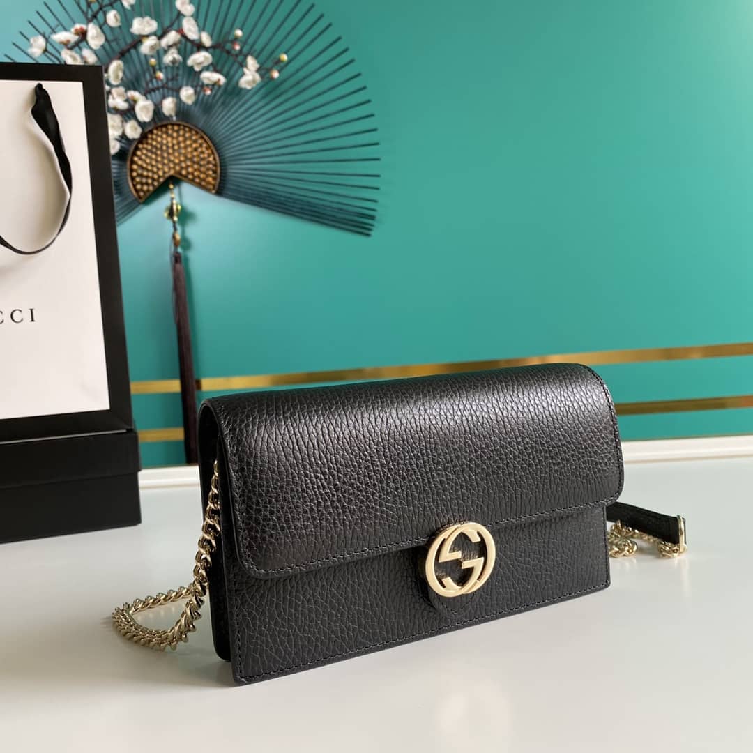 Gucci Interlocking Crossbody Bag Chain Wallet Replica 510314 - DEEPREPS