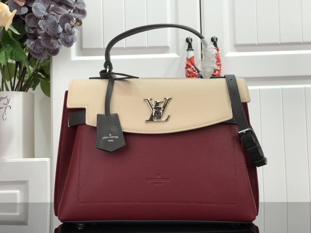 Louis Vuitton Lock Me Ever 2Way Bag Replica Red M52787 - DEEPREPS