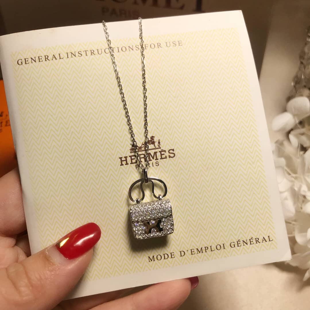 Fake Hermes Logo Necklace - DEEPREPS