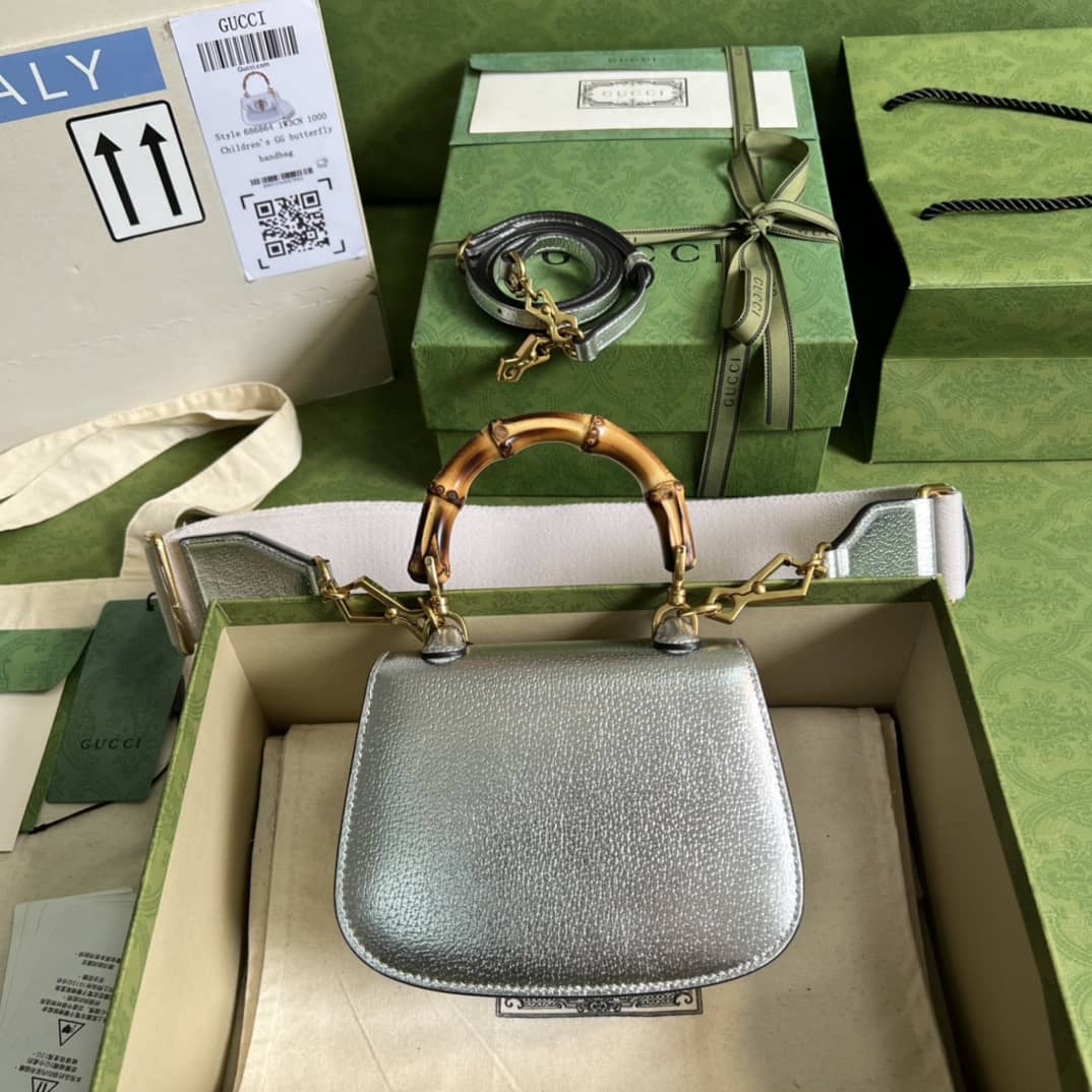 Gucci Bamboo 1947 Mini Top Handle Shoulder Bag 686864 Replica - DEEPREPS
